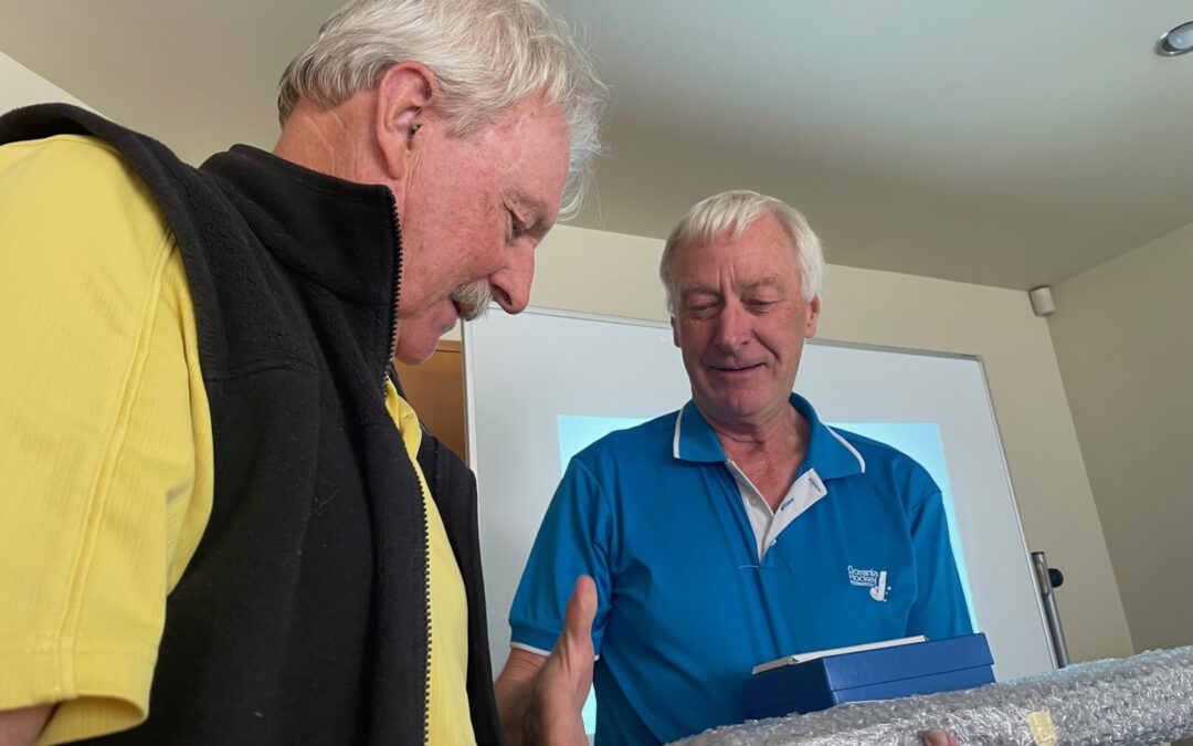 David Peebles Awarded OHF Life Member